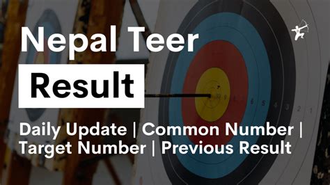 nepal teer result|Nepal Teer Result 2021 Today (F/R 5.45 PM S/R 6.45 PM) Nepal .